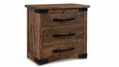 Ironwood Solid Wood Nightstand | Amish Made Bedroom Furniture | Gallery Furniture