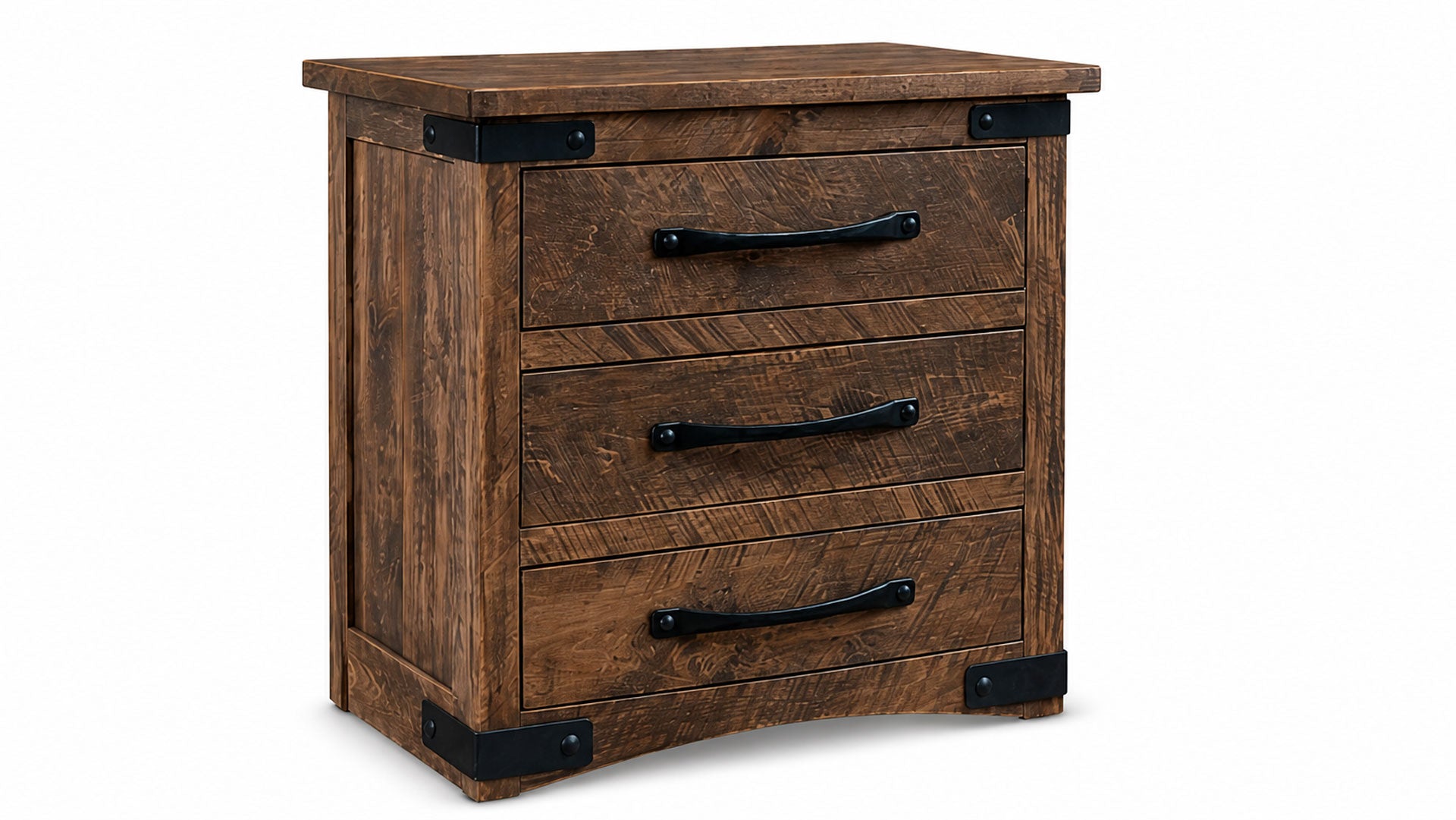 Ironwood Solid Wood Nightstand | Amish Made Bedroom Furniture | Gallery Furniture