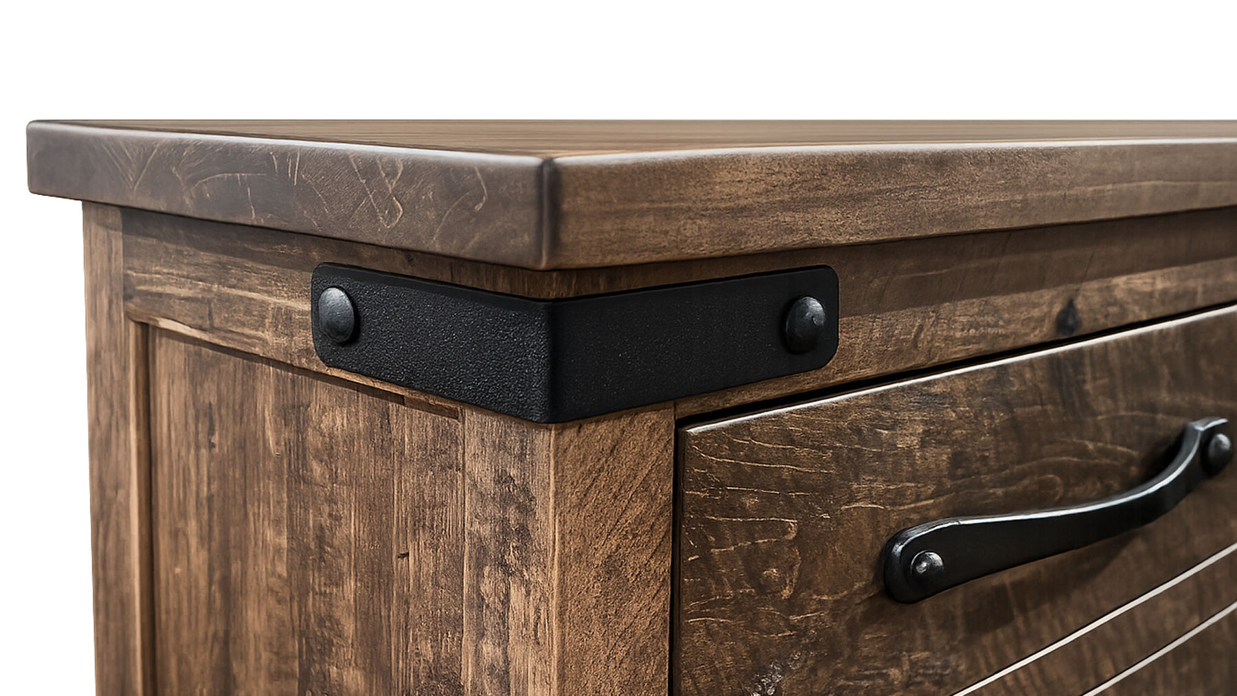 Ironwood Solid Wood Nightstand | Amish Made Bedroom Furniture | Gallery Furniture
