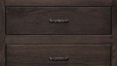 Tyler Solid Oak Wood Modern 3 Drawer Nightstand