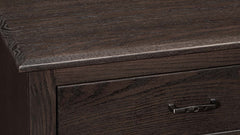 Tyler Solid Oak Wood Modern 3 Drawer Nightstand