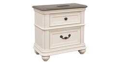 Woodlands Tech Nightstand | Classic Bedroom Design | Gallery Furniture
