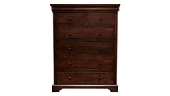 Honey Grove Solid Maple Modern 6 Drawer Chest