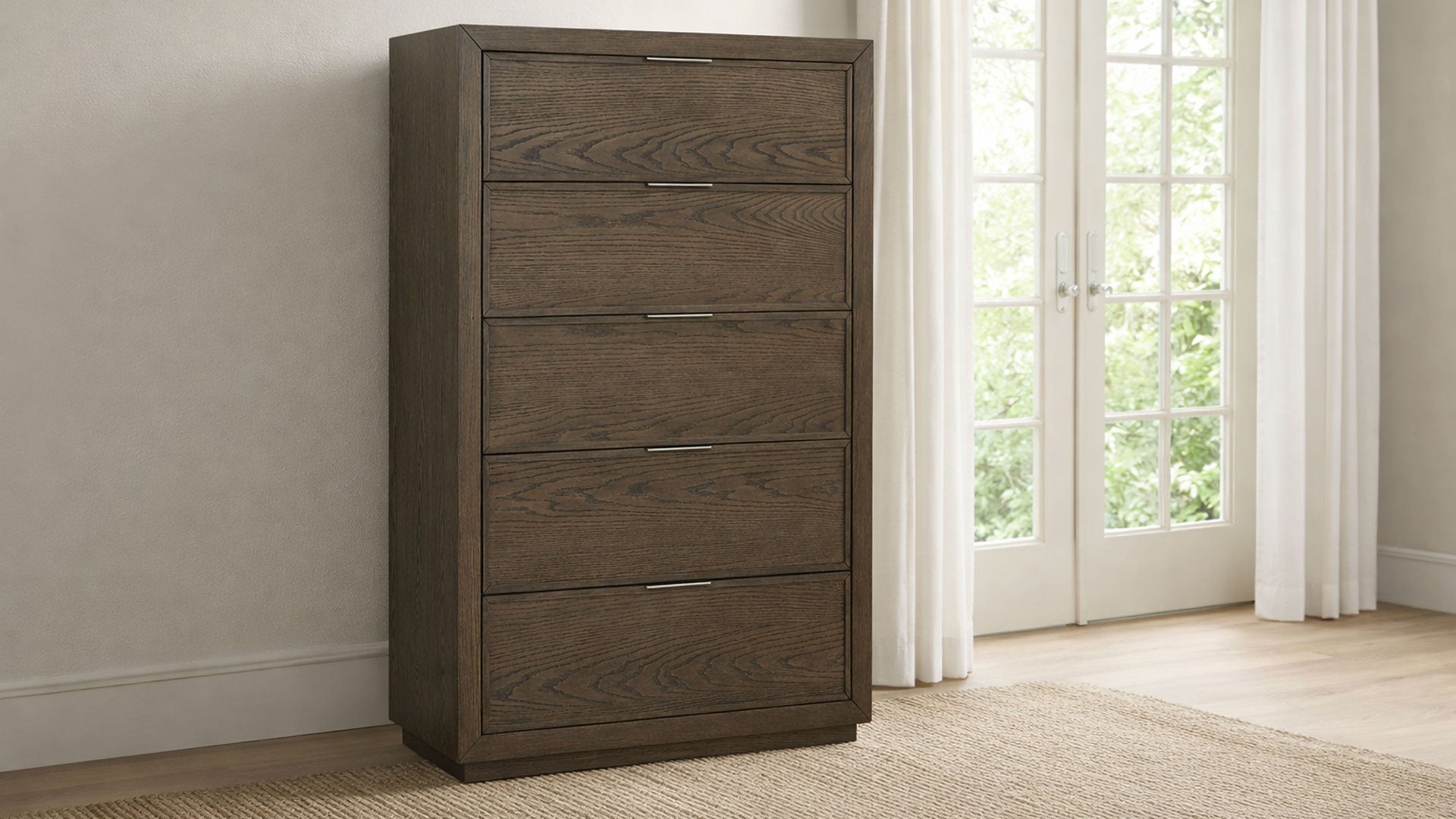 Athens Brownstone 5 Drawer Chest