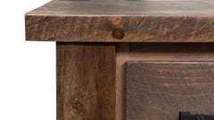 Uvalde Solid Wood Rustic 4 Drawer Chest