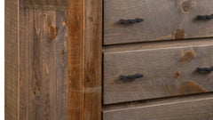Uvalde Solid Wood Rustic 4 Drawer Chest