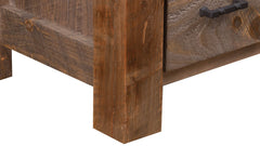 Uvalde Solid Wood Rustic 4 Drawer Chest
