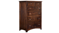 Finland Solid Maple 6 Drawer Tall Chest