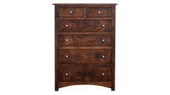 Finland Solid Maple 6 Drawer Tall Chest