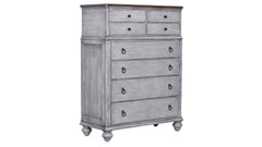 Plymouth Modern Farmhouse Distressed 8 Drawer Chest