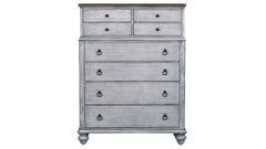 Plymouth Modern Farmhouse Distressed 8 Drawer Chest