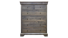 Louis Phillipe Gray Tall Chest