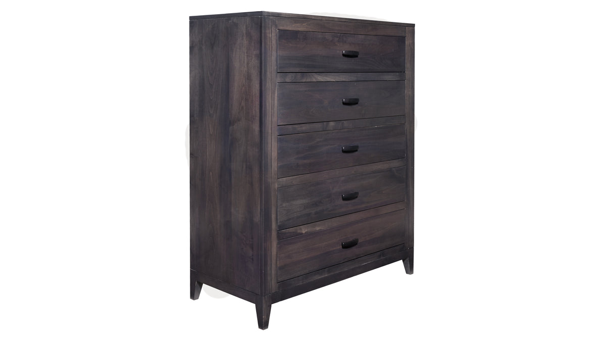 Modern Storm Grey Tall Chest