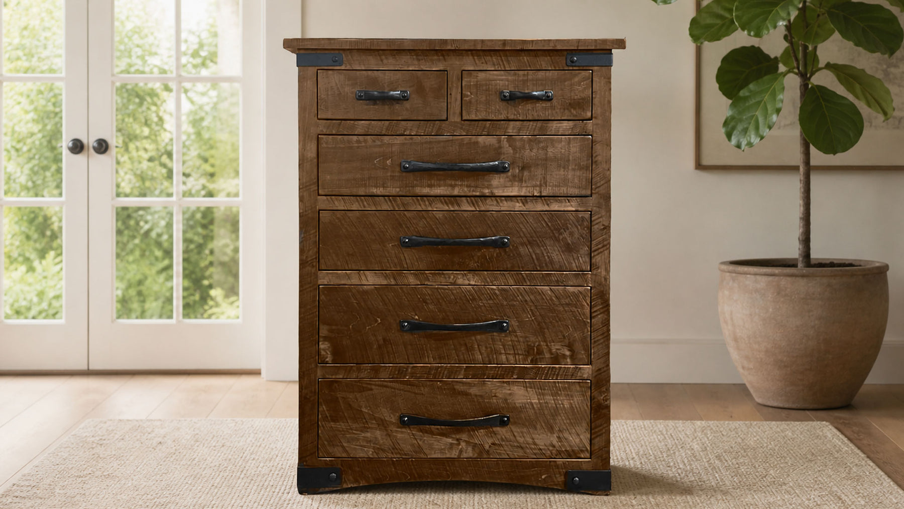 Ironwood Solid Wood Chest | Amish Made Bedroom Furniture | Gallery Furniture