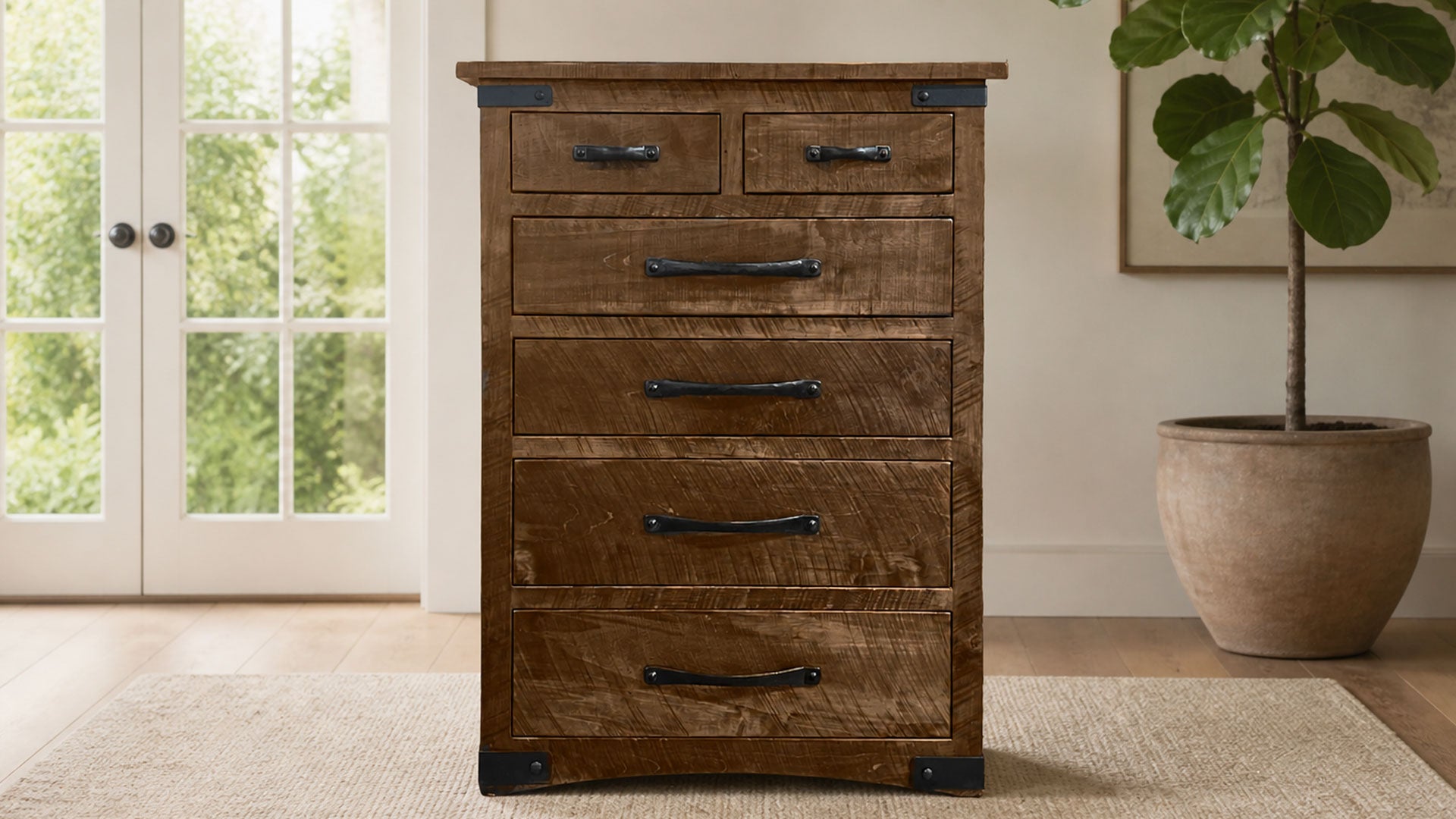 Ironwood Solid Wood Chest | Amish Made Bedroom Furniture | Gallery Furniture