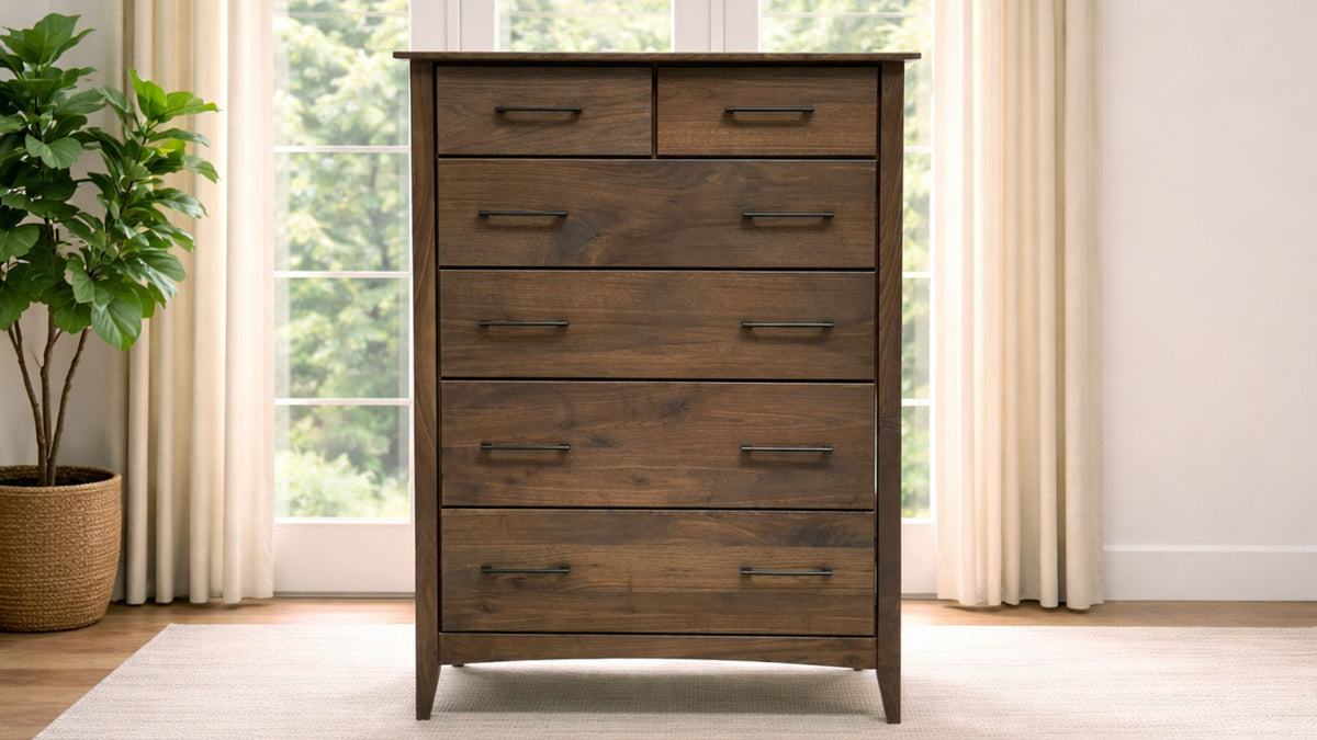 Imperial Solid Black Walnut Chest of Drawers