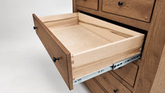open drawer
