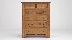 front view of 6 drawer chest