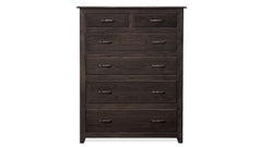 Tyler Solid Oak Wood Modern 6 Drawer Chest