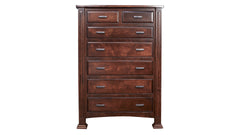 Lexington Solid Maple Wood 7 Drawer Tall Chest