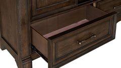 Pecan Rustic Door Chest