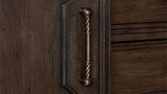 Pecan Rustic Door Chest