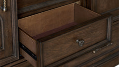 Pecan Rustic Door Chest