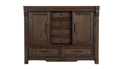 Pecan Rustic Door Chest