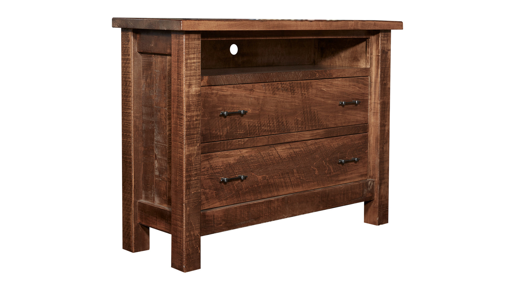 Conroe Ruff Sawn Media Chest