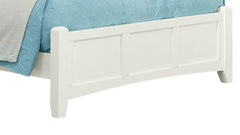 Estructura de cama moderna King Size Bonanza White