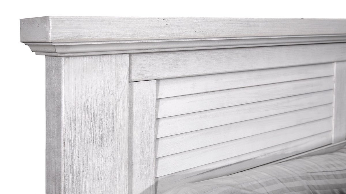 Queen Size Alabaster Sea Biscuit Bed Frame