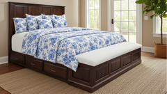 Henrietta King Storage Bed