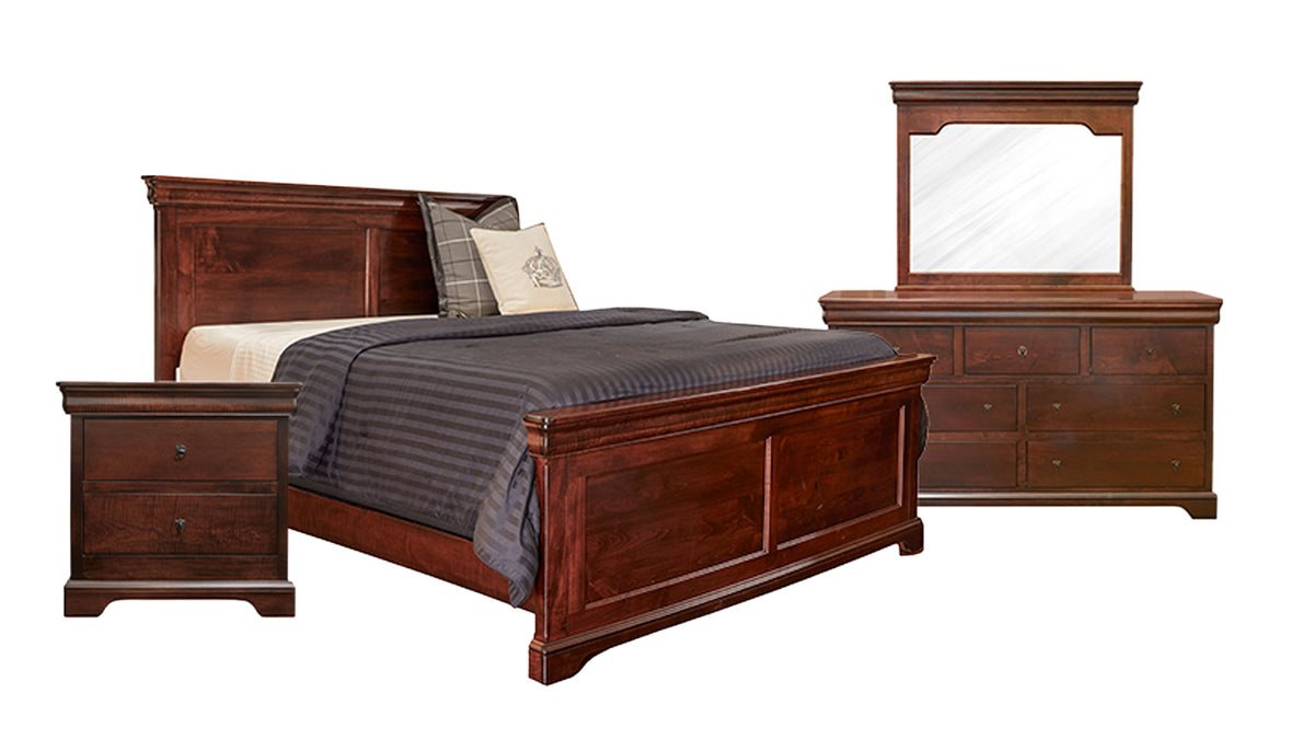 3pc Louis Philippe King Bedroom Set