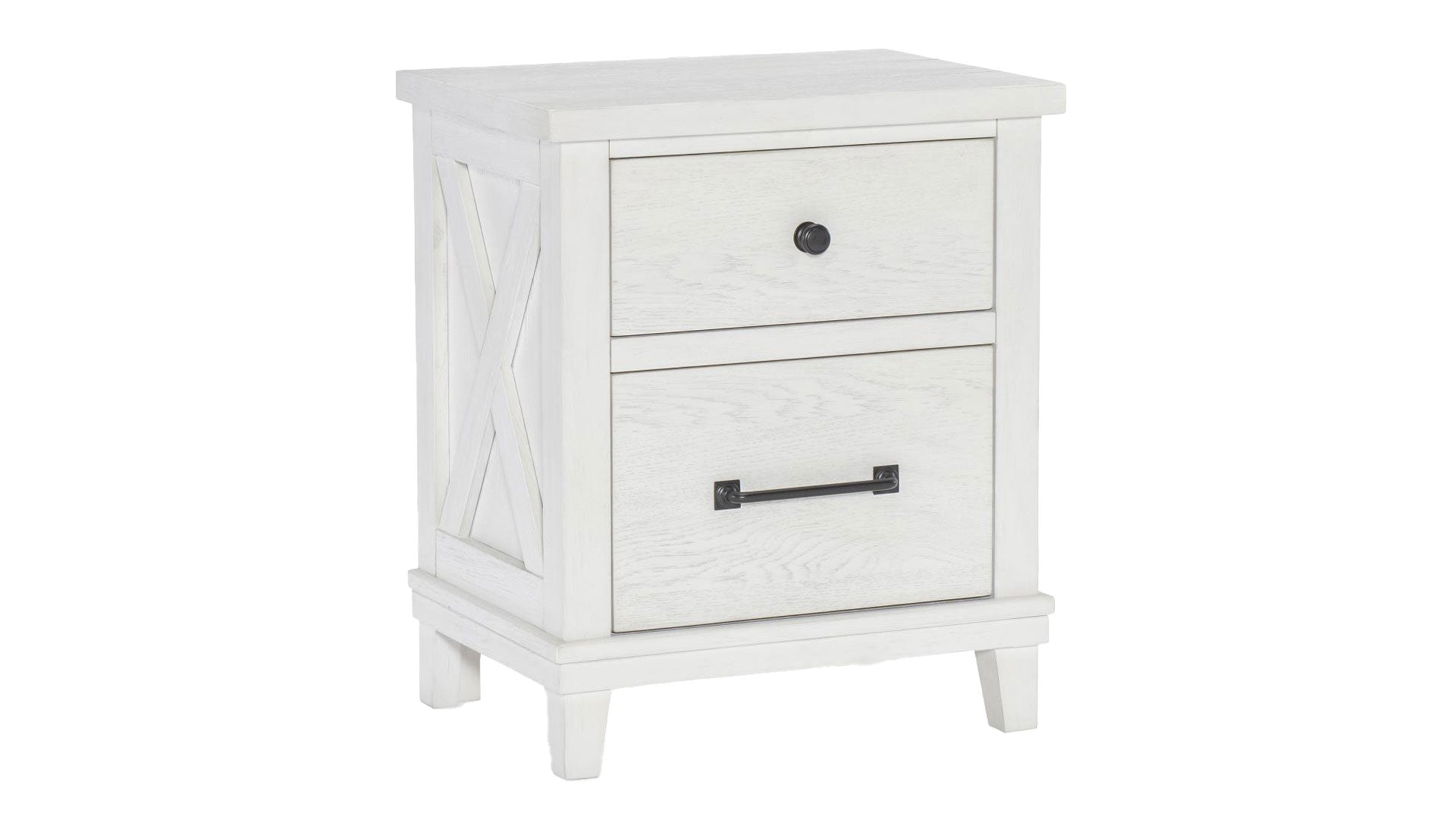 Flatiron 2 Drawer Nightstand