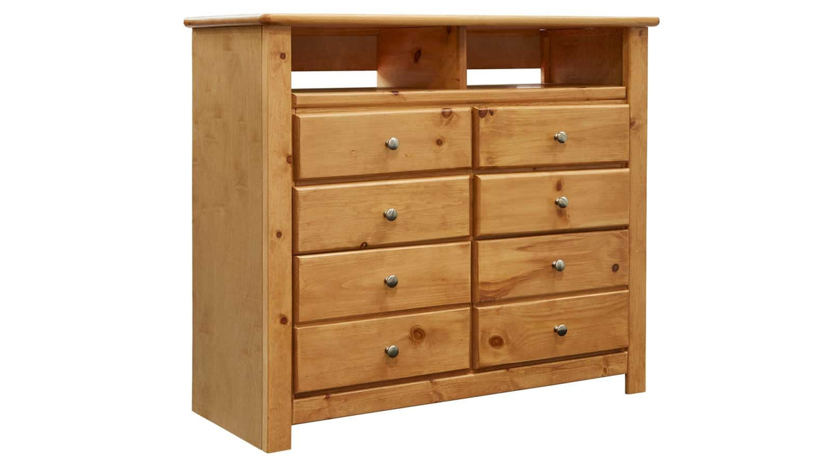 Turkey Creek Caramel Media Chest