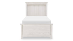 Ashton Weathered Oak Farmhouse Twin Bed