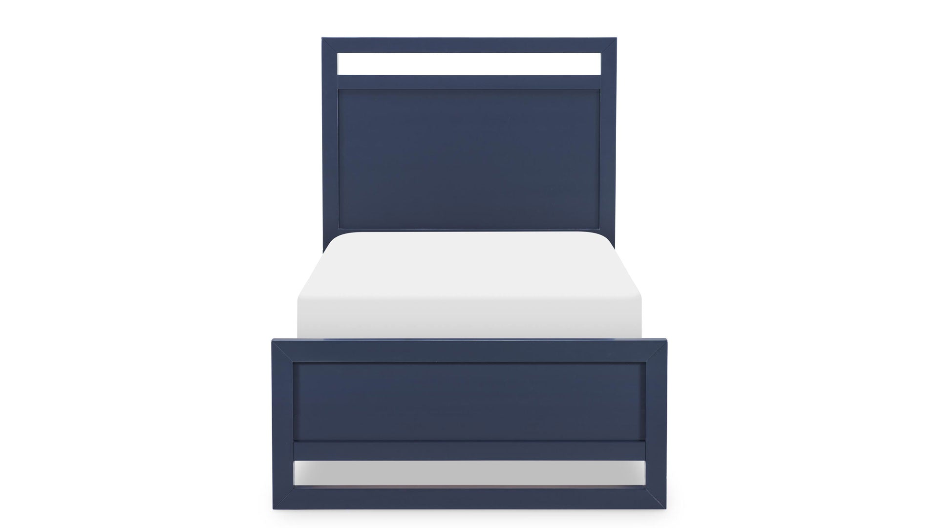 Full Size Summerland Inkwell Blue Modern Panel Bed
