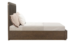 Athens Brownstone Queen Panel Storage Bed