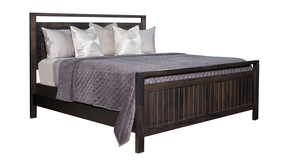 Queen Size Modern Storm Grey Bed Frame