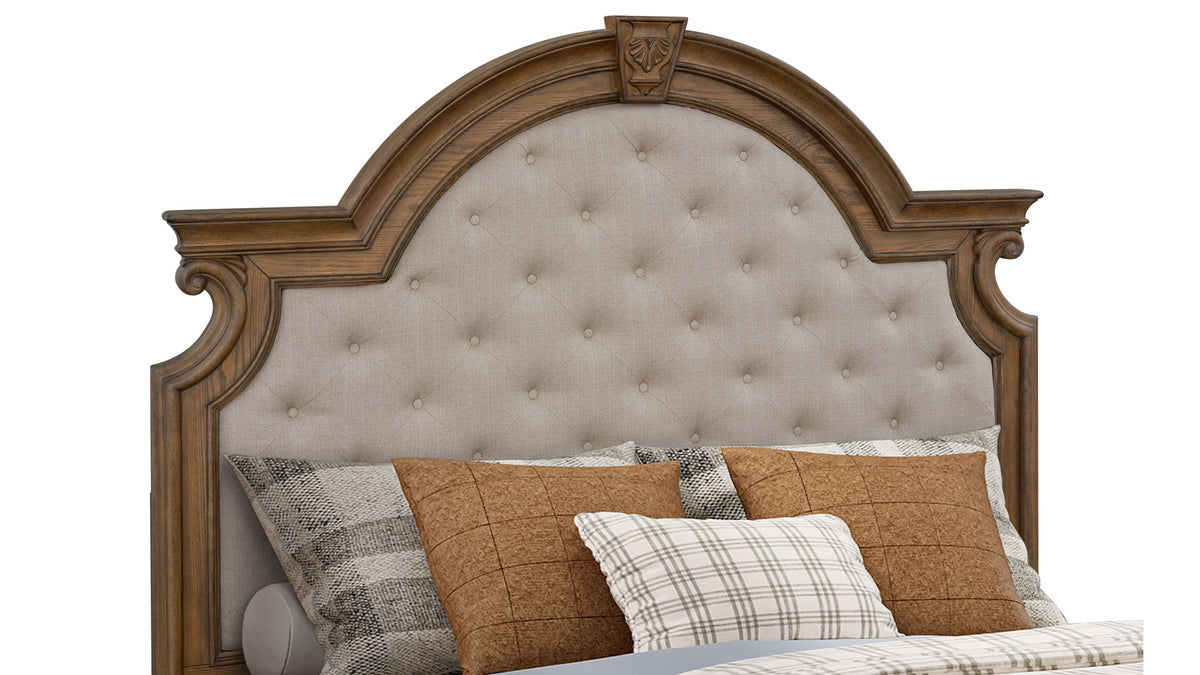 Queen Size Tanglewood Tufted Headboard Storage Bed With Footboard Bench Frame