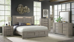 Estructura de cama moderna Kelis tamaño queen
