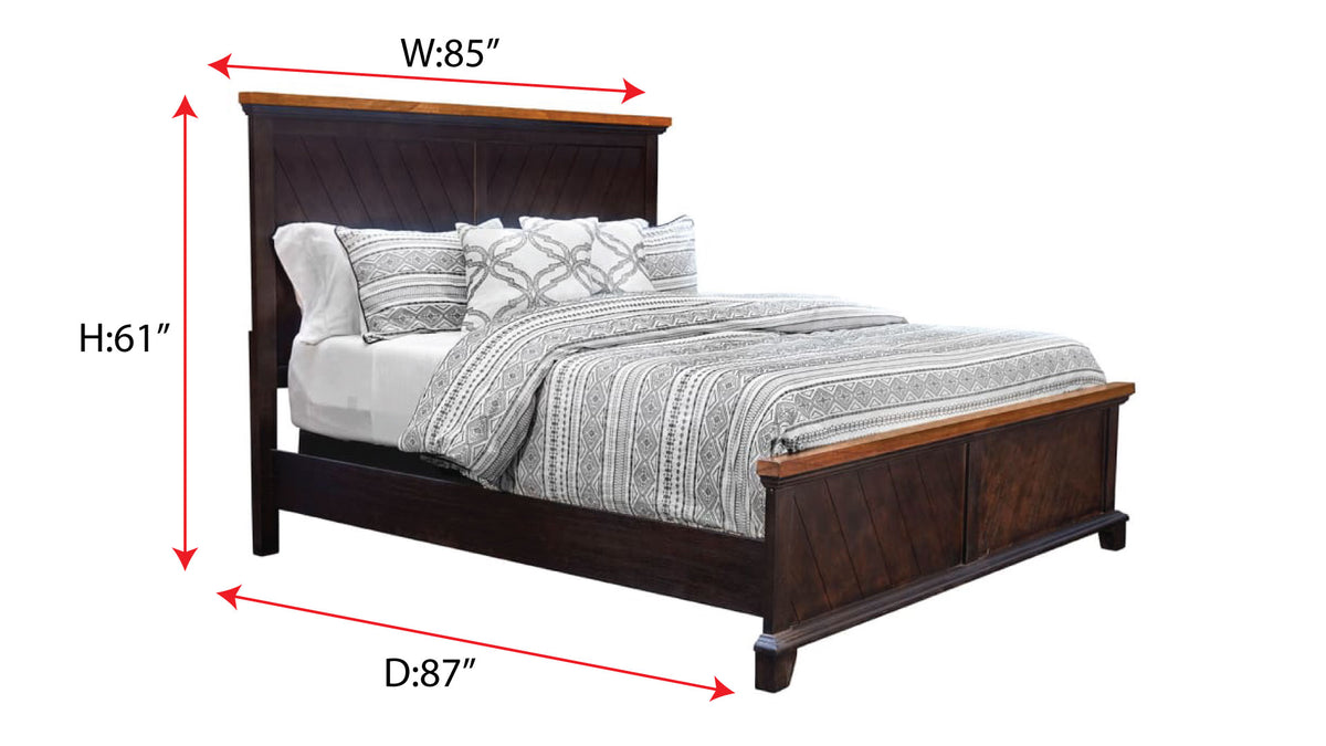 King Size Bear Creek Bed Frame