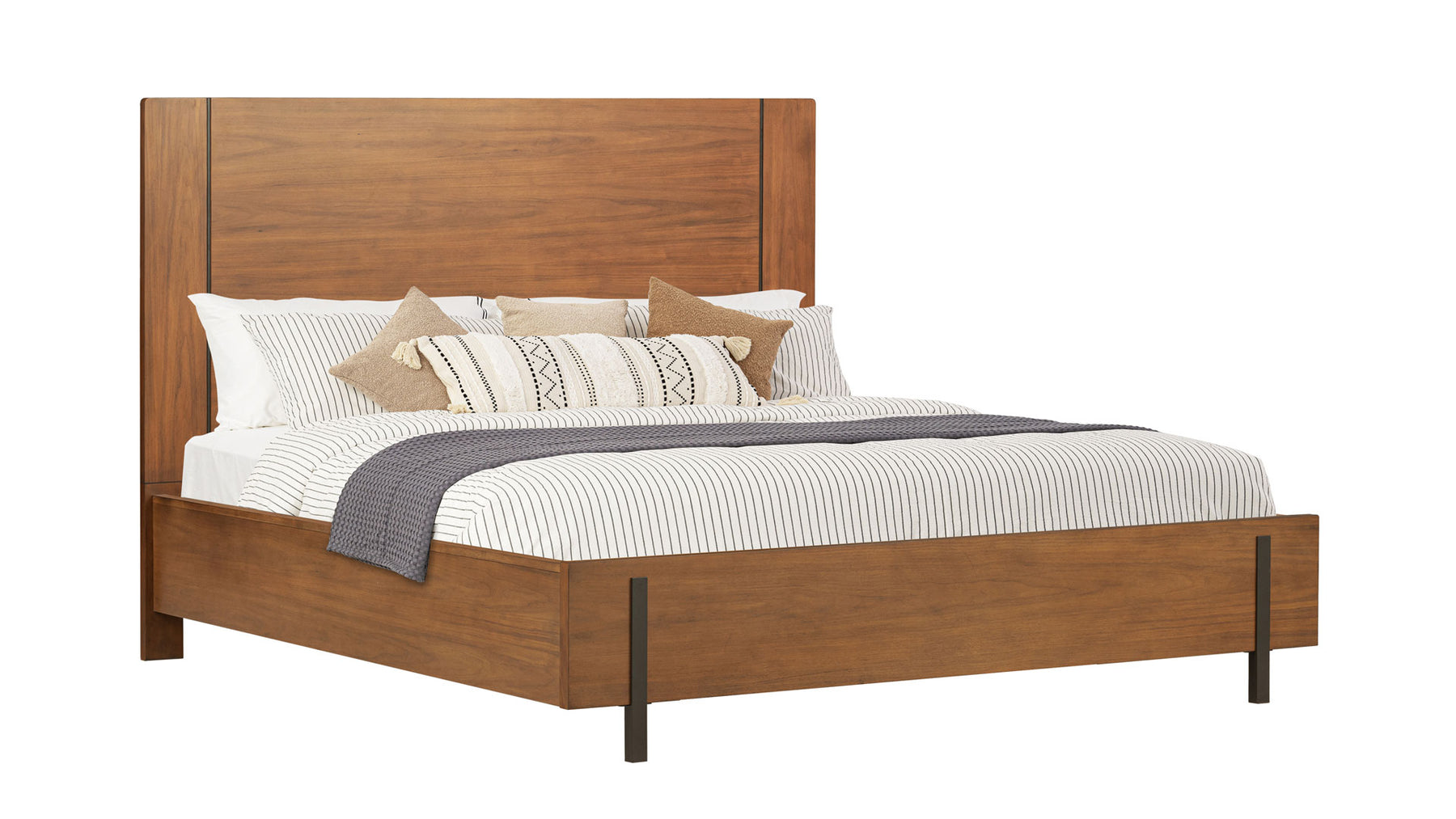 Taliesin King Panel Bed |Gallery Furniture