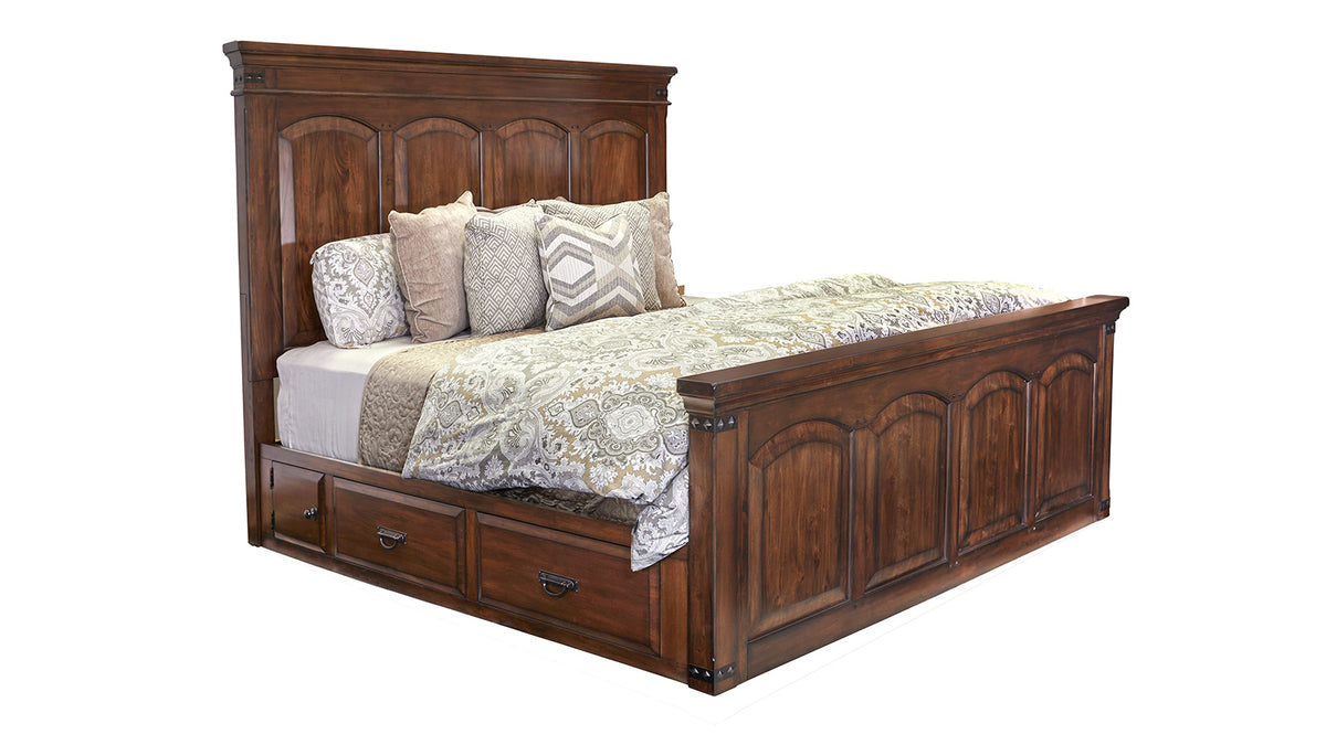 King Size Colorado Bed Frame w/Storage