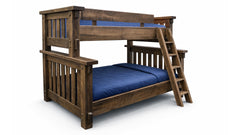 Twin Over Full Solid Wood Bunk Bed | Gallery Furniture