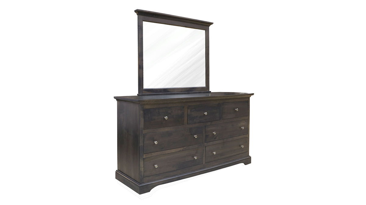 Heights Blvd Antique Slate Dresser/Mirror
