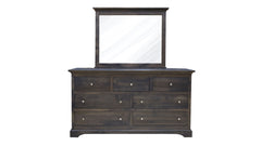 Heights Blvd Antique Slate Dresser/Mirror