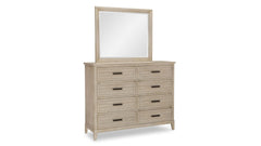 2 Pc Edgewater Dresser & Mirror