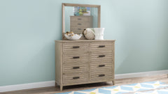2 Pc Edgewater Dresser & Mirror