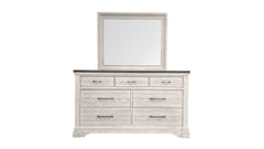 High Plains Modern Farmhouse Dresser w/Mirror